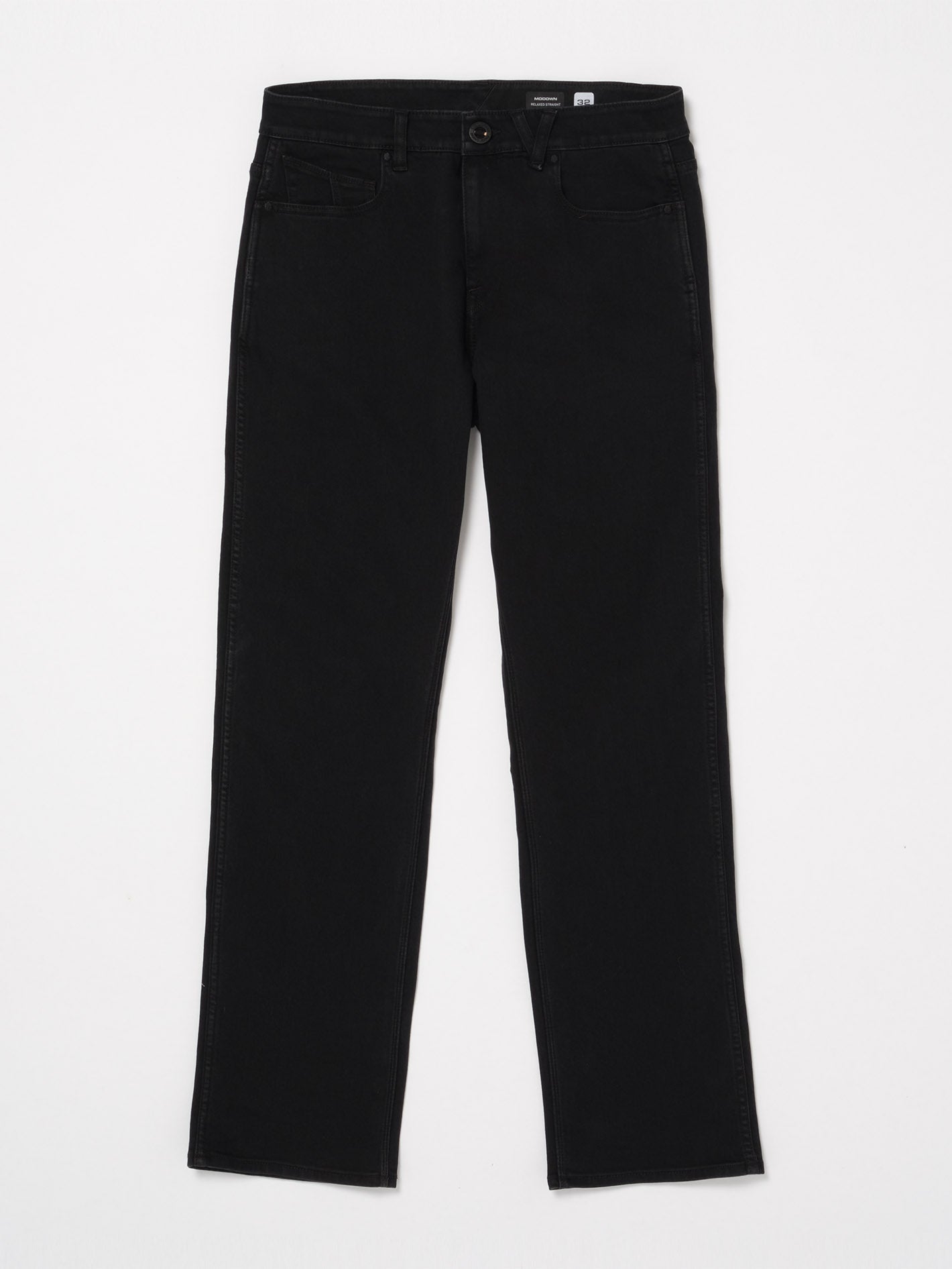 Mens Modown Relaxed Fit Jeans Blackout - Image 6