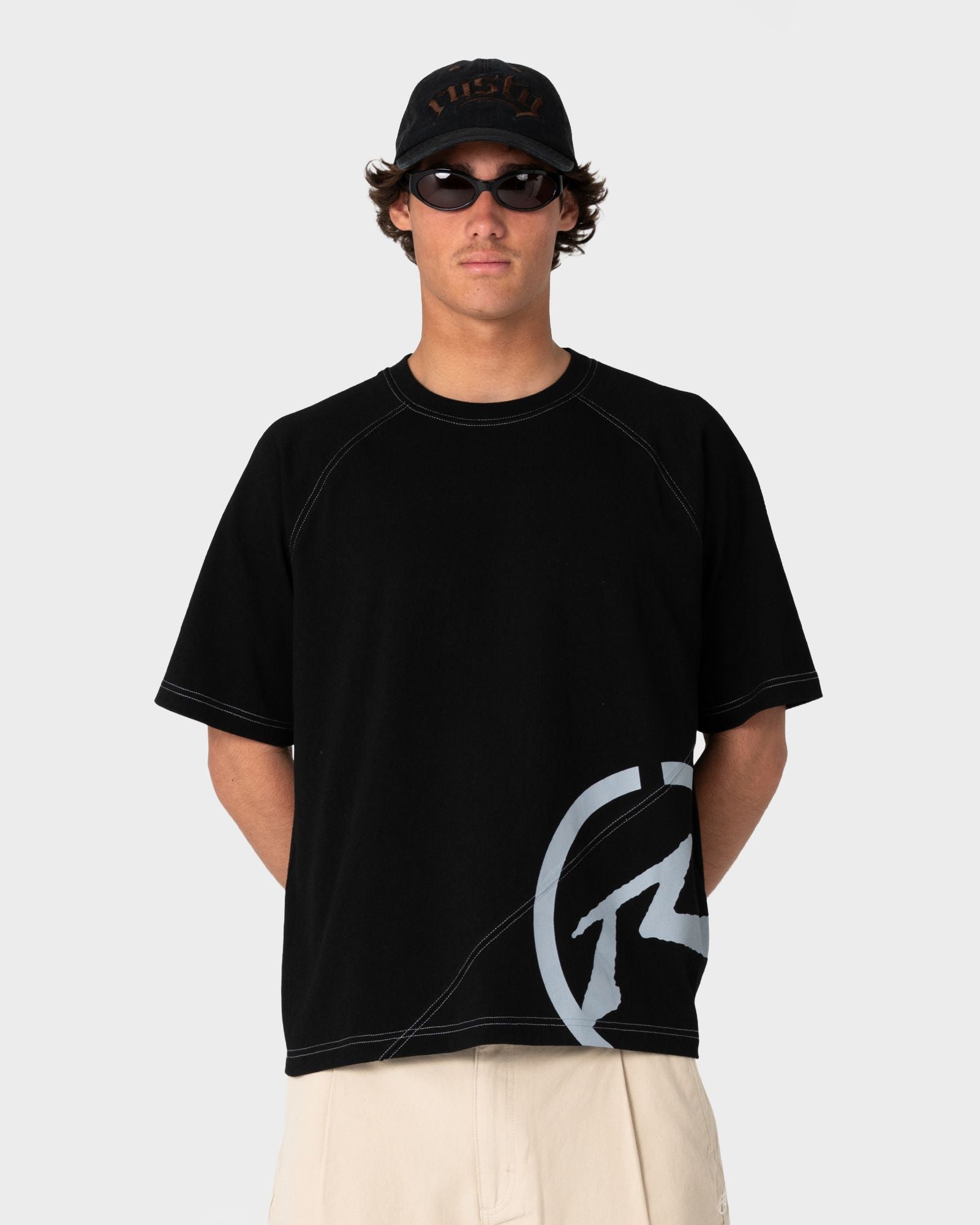 Pablo Flash Graphic Tee Black - Image 2