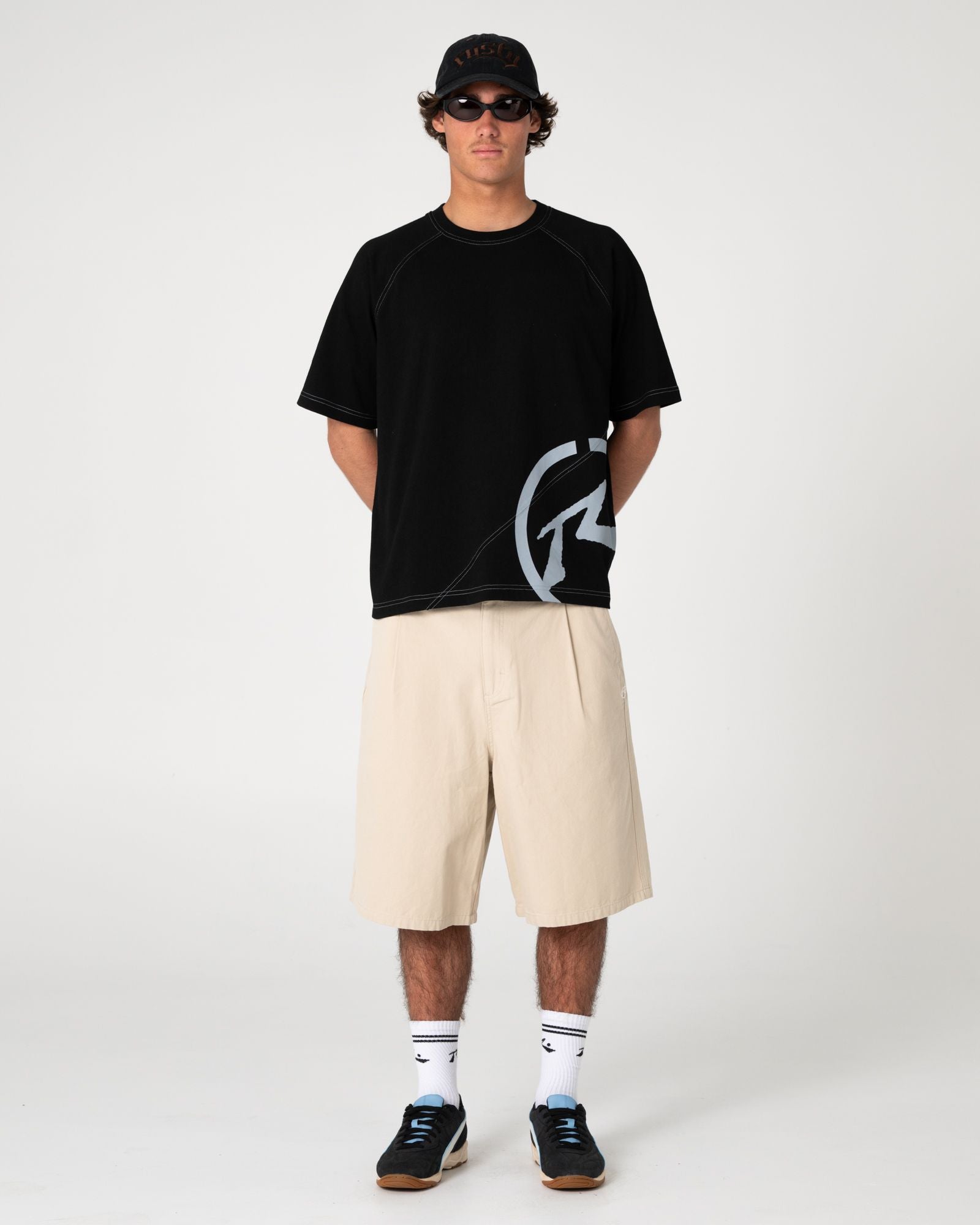 Pablo Flash Graphic Tee Black - Image 5