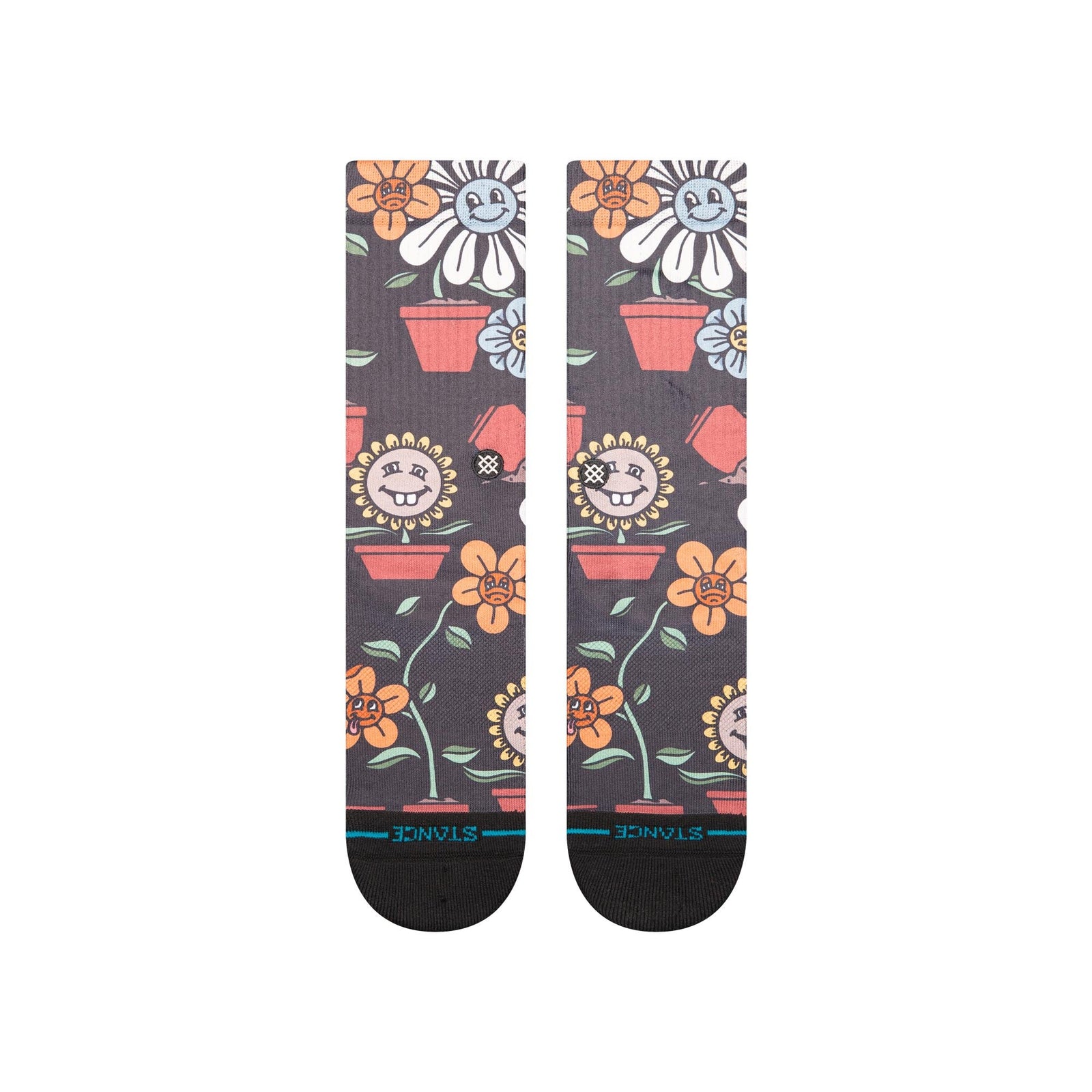 Planted Crew Socks Black - Image 2