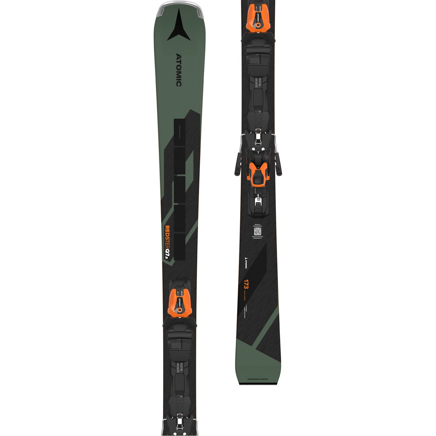 Redster Q7.8 Skis w/ MI 12 Binding