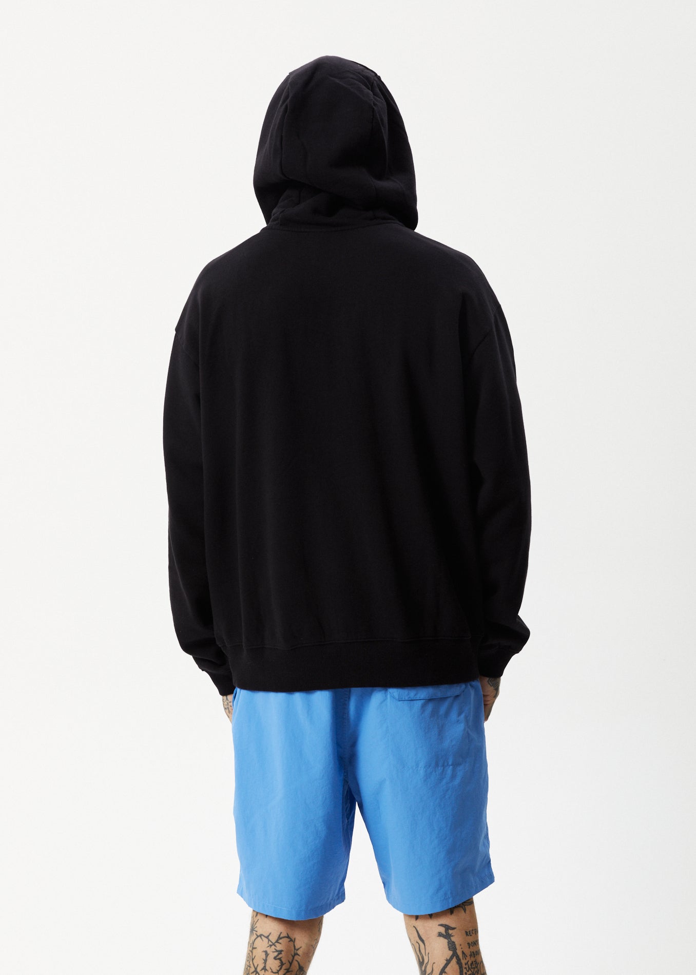 Liquid Logo Hoodie Black