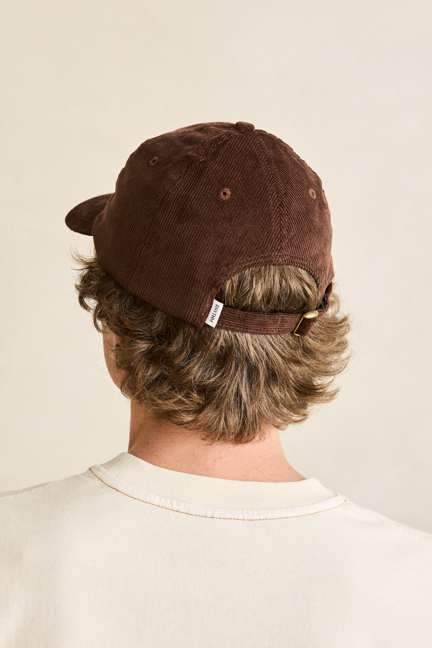 Mens Sounds Cord Cap Chocolate - Image 4