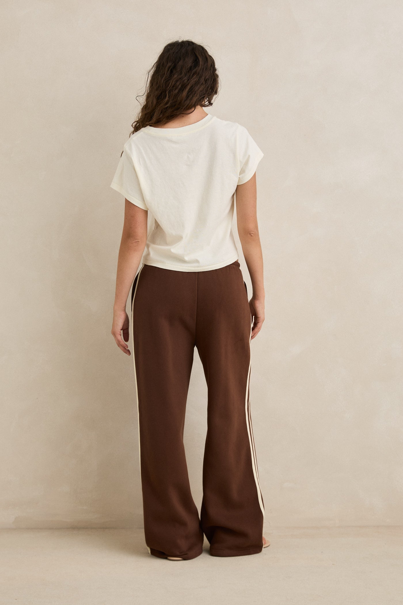 Flur Printed Tee Cream Cream - Image 4