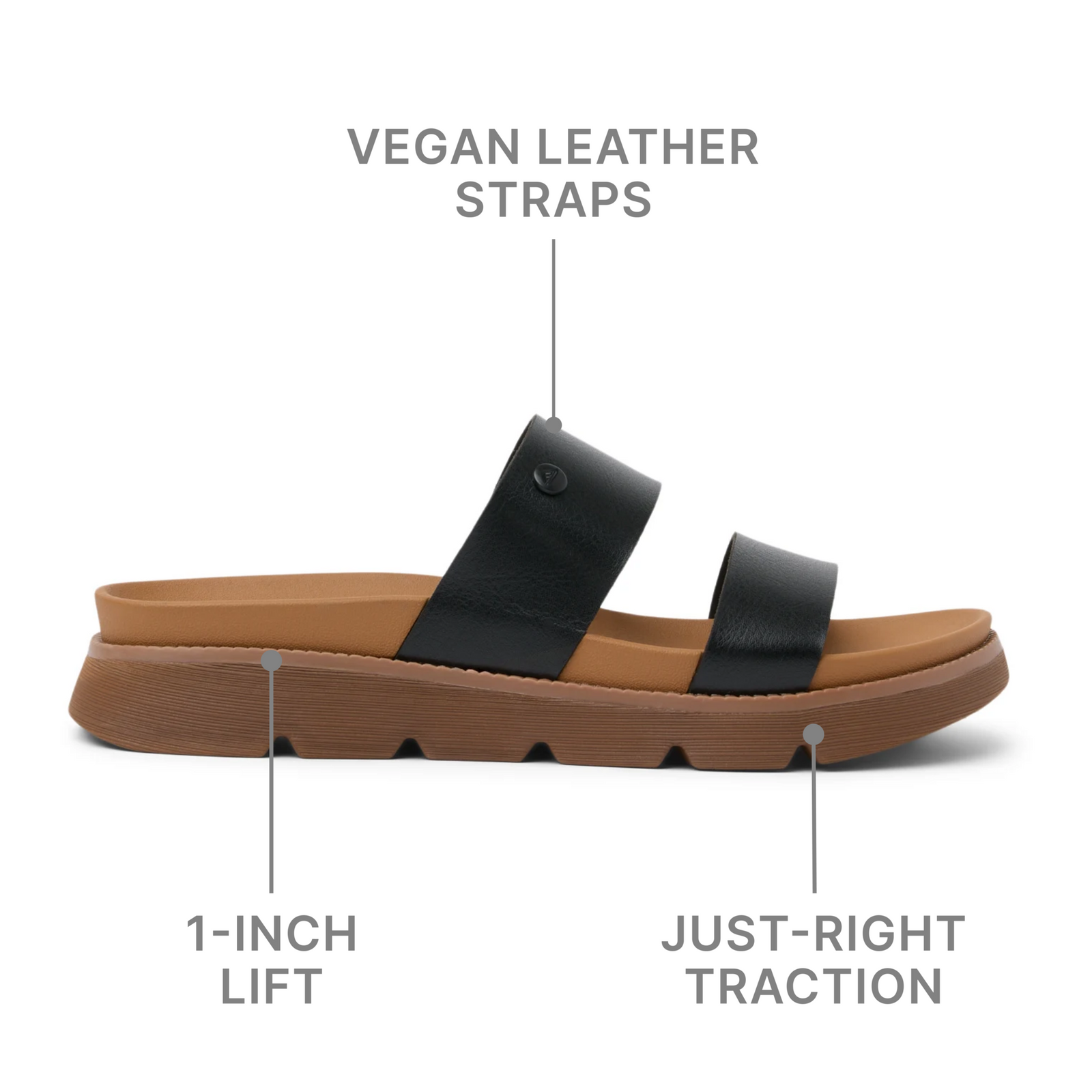 Vista Luxe Thea Black / Tan - Image 7