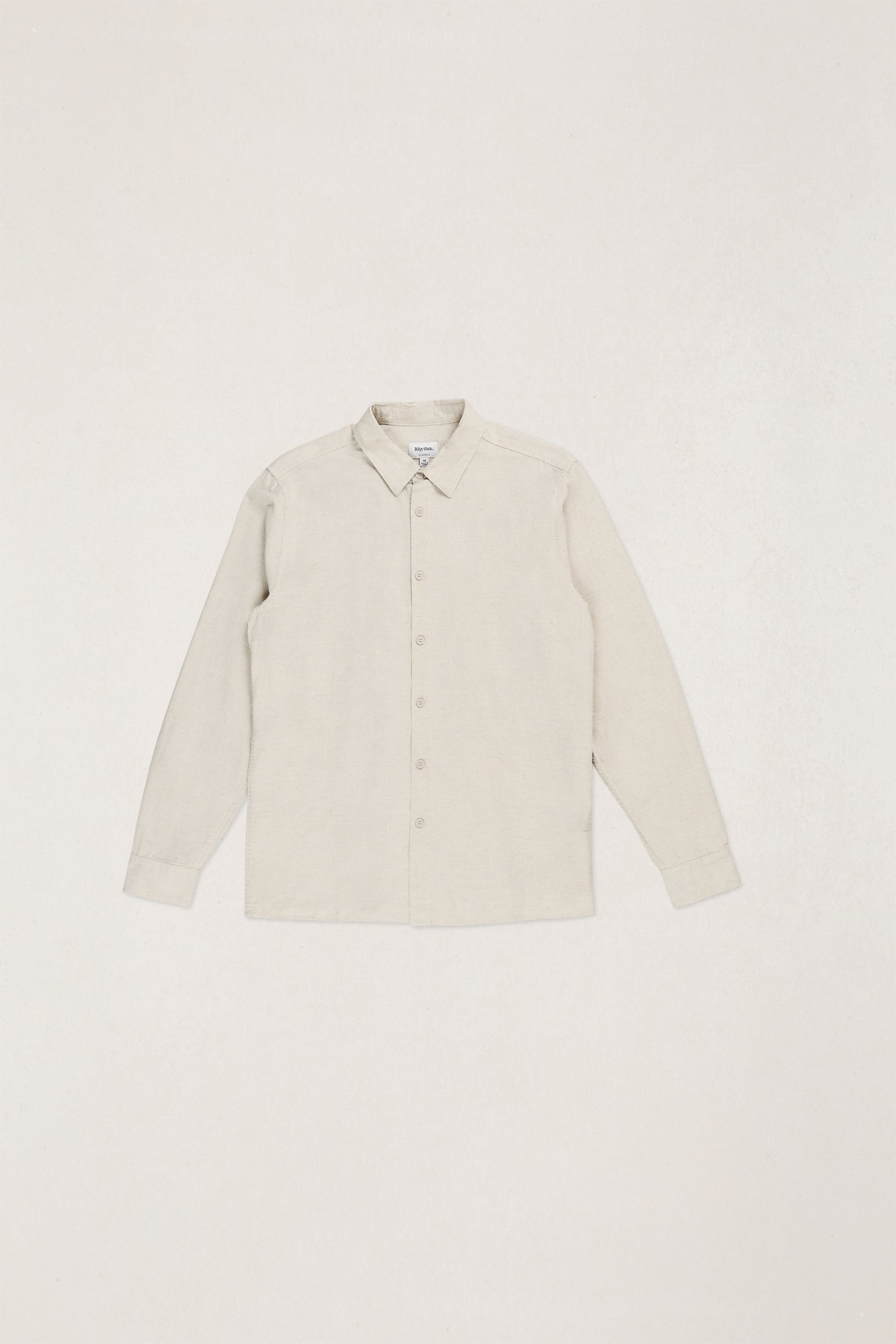 Mens Classic Linen Dress Shirt Sanddune - Image 1