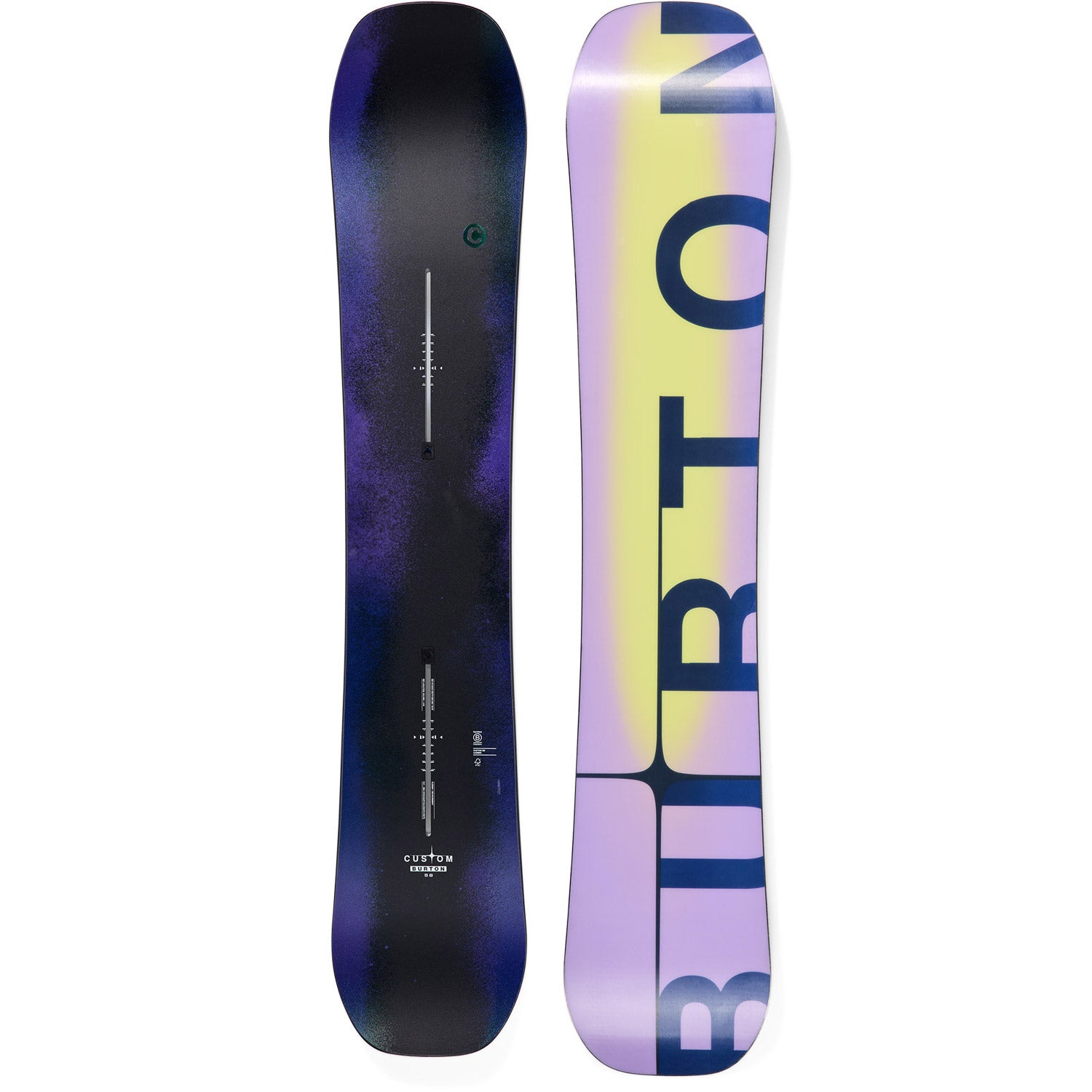 Custom Faded Camber Snowboard