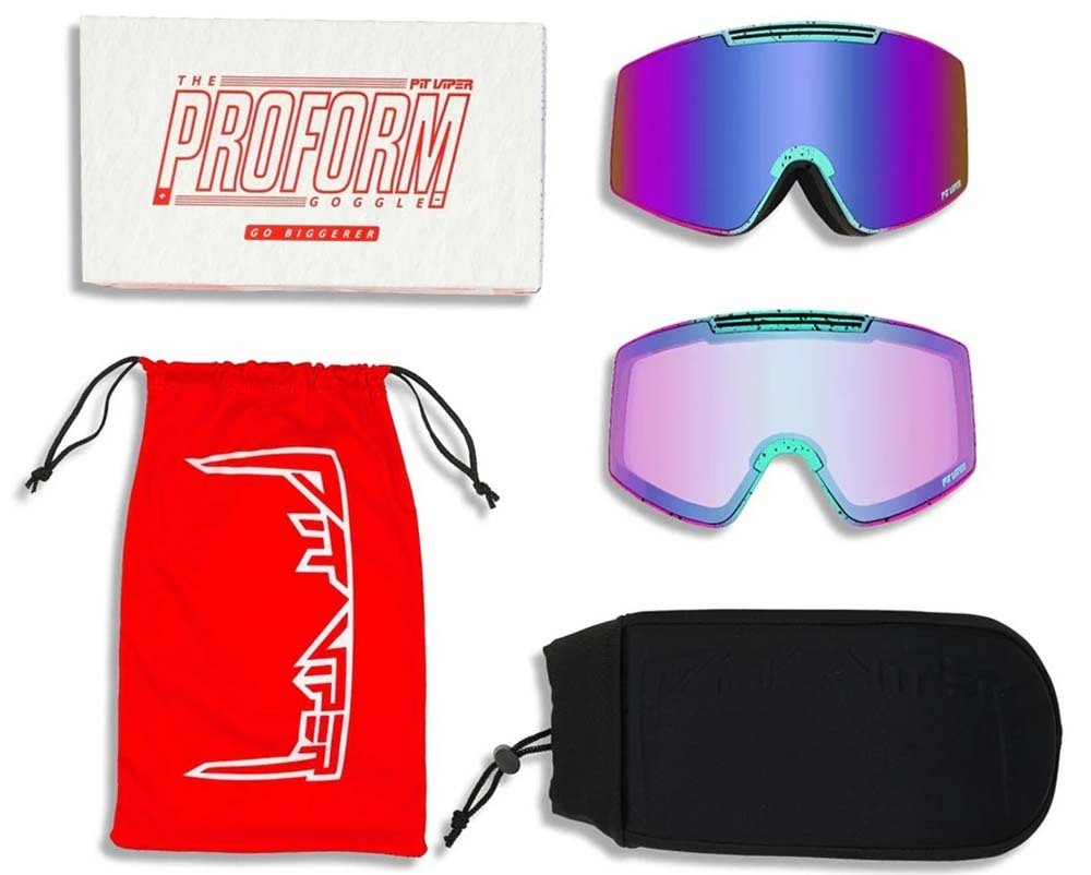 The Artificial Proform Goggle Blue Purp