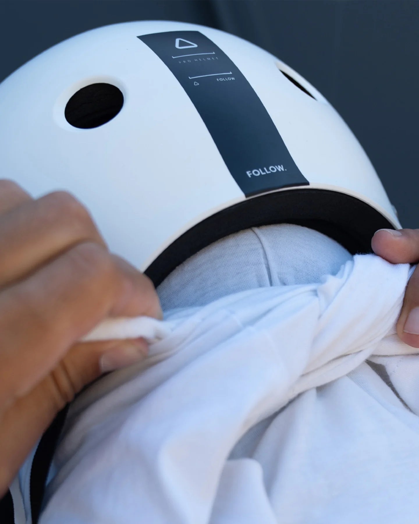 Pro Helmet White - Image 4