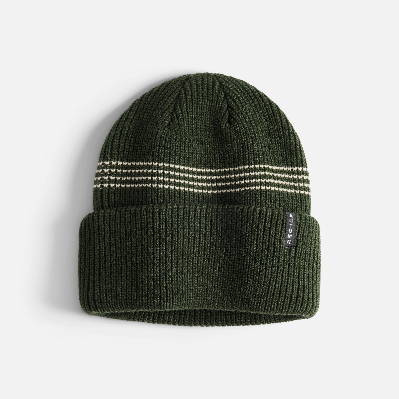 Mens Mini Stripe Beanie Sycamore - Image 2