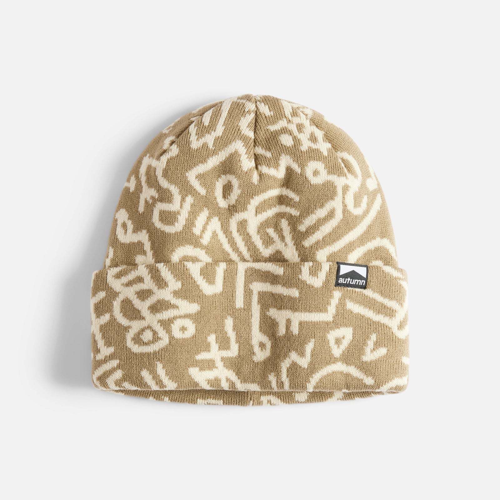 Mens Soul Camo Beanie Chinchilla - Image 2