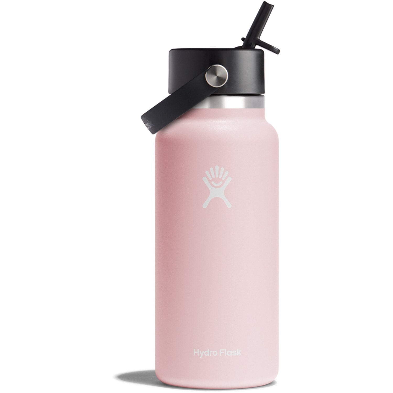 Hydration 32oz Wide Mouth Flex Straw Cap Insulated Water Bottle