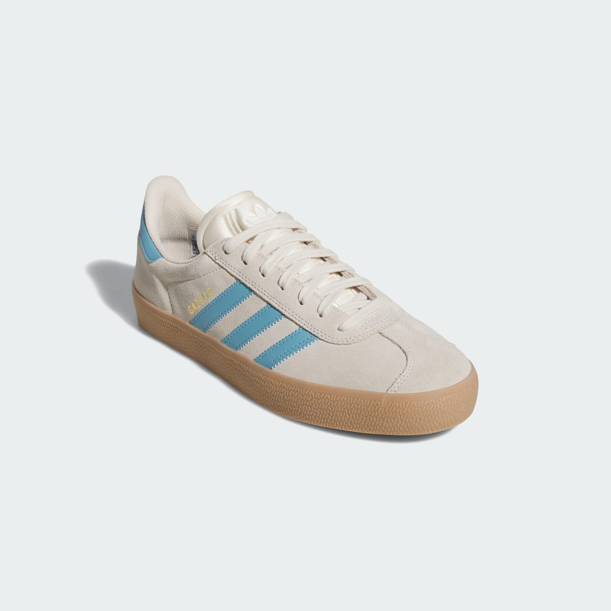 Gazelle Adv Shoes Wonder White / Preloved Blue / Gum - Image 5