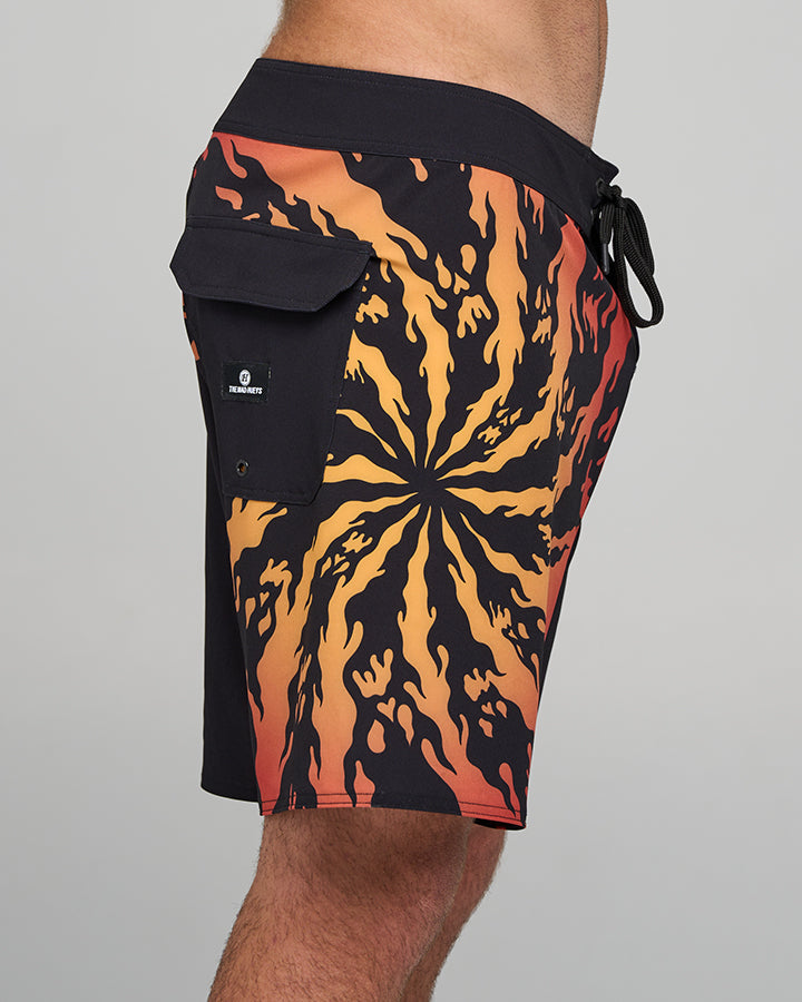 SKULL SPIRAL 18" BOARDSHORT