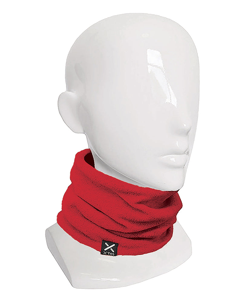 Kids' Microfleece X Neck Warmer Gaiter