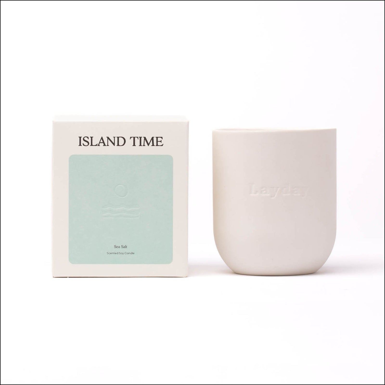 Island Time Candle Sea Salt - Image 1