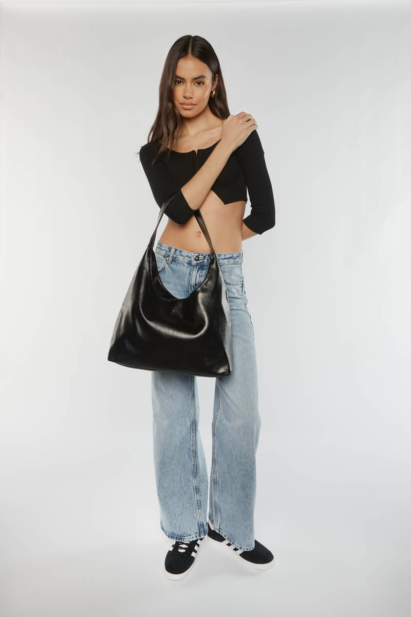 Jami Black Crinkle / Gold - Image 5