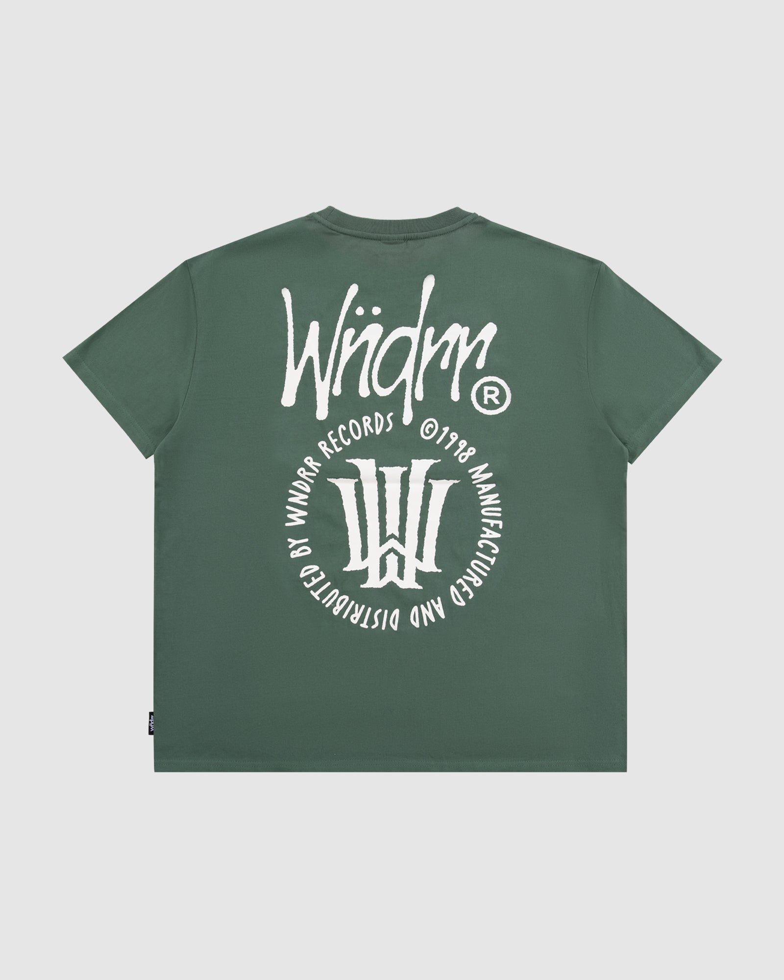 Noise Box Fit Tee - Dark Green