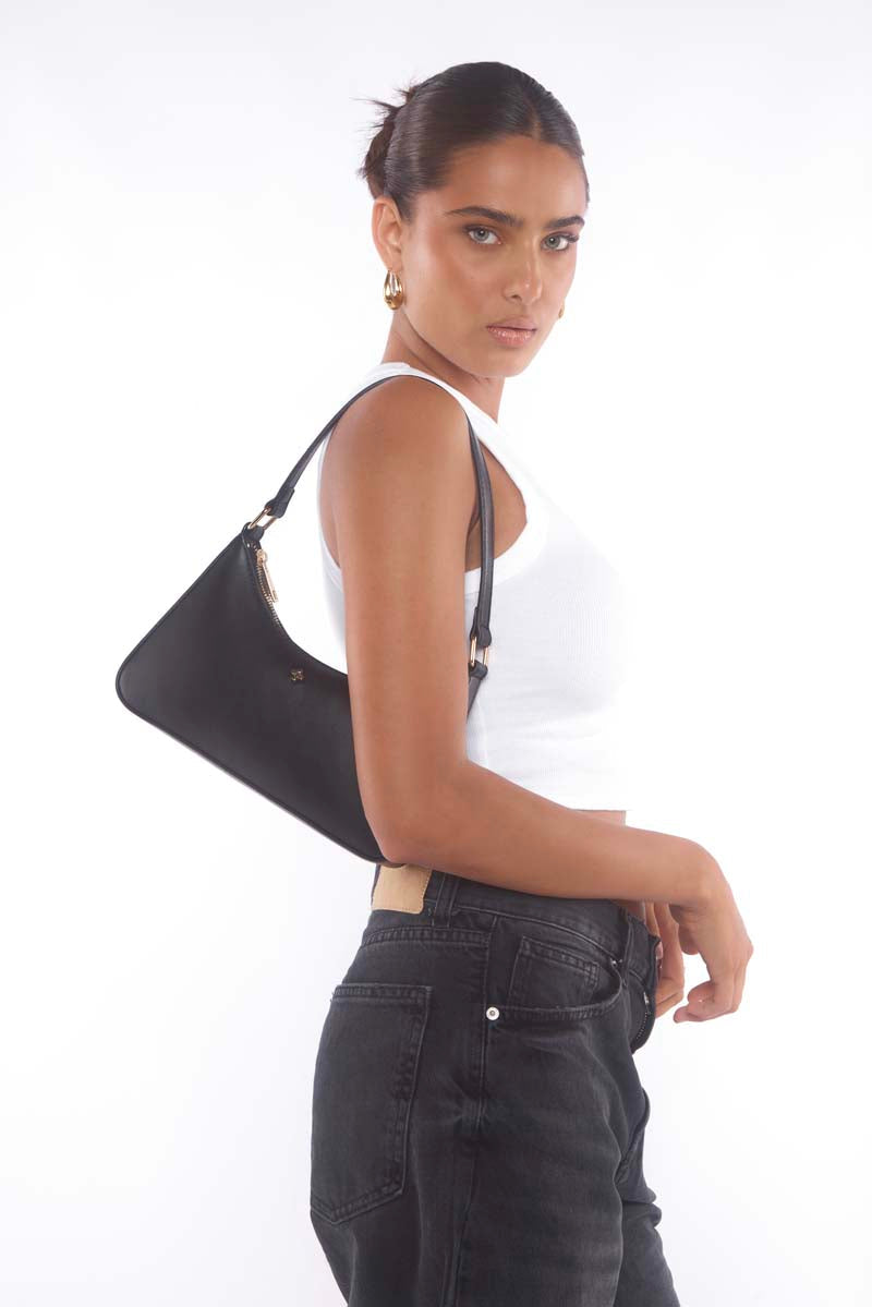 Josee Black Smooth / Gold - Image 7