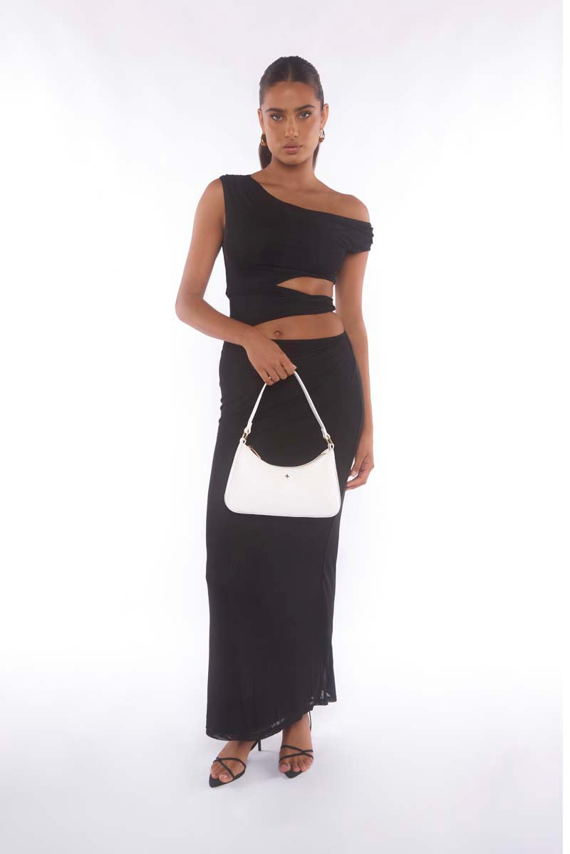 Josee White Smooth / Gold - Image 5