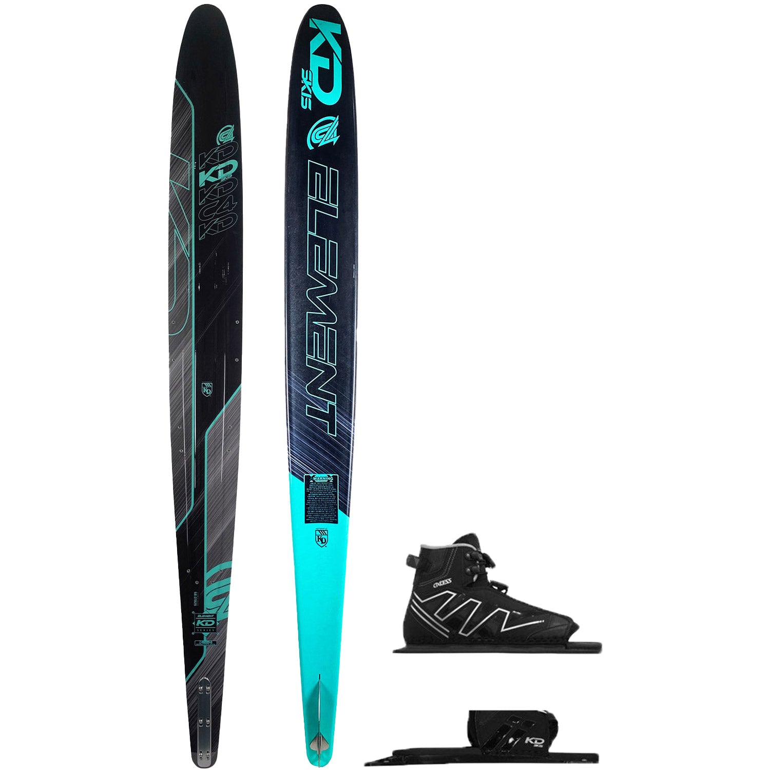 C4 Slalom Ski w/ Axcess Boot Package