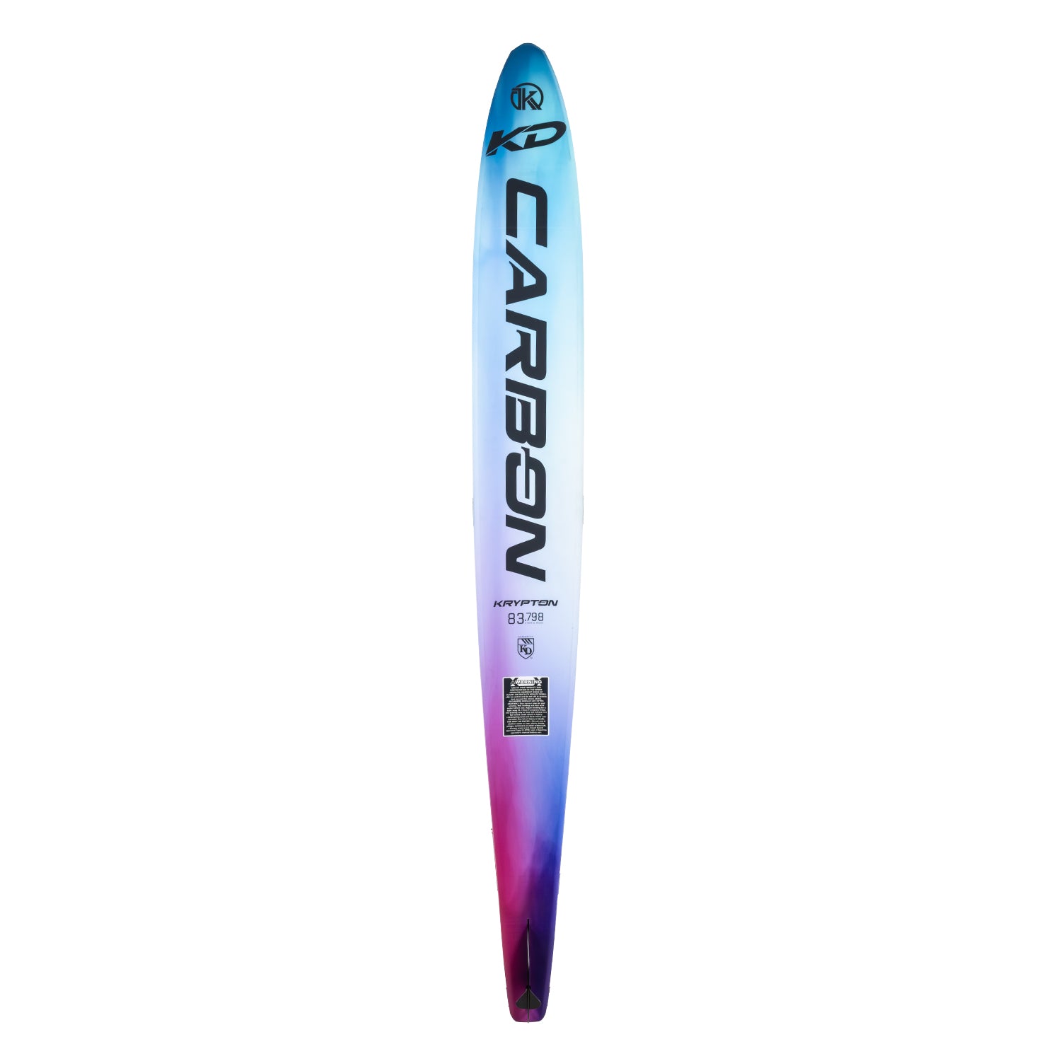 Krypton Carbon Slalom Ski BLACK/GREY - Image 4
