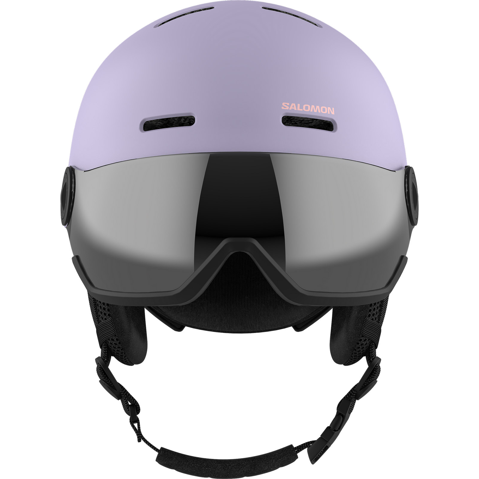 Orka Visor Snow Helmet Evening Haze - Silver Visor - Image 2