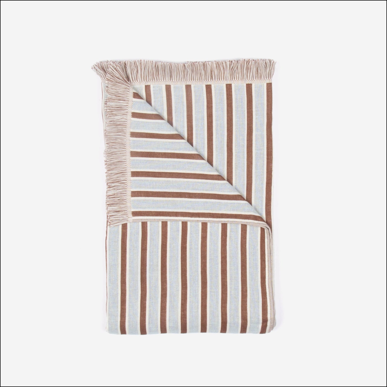 Womens Laguna Towel Sky Blue / Mocha - Image 1