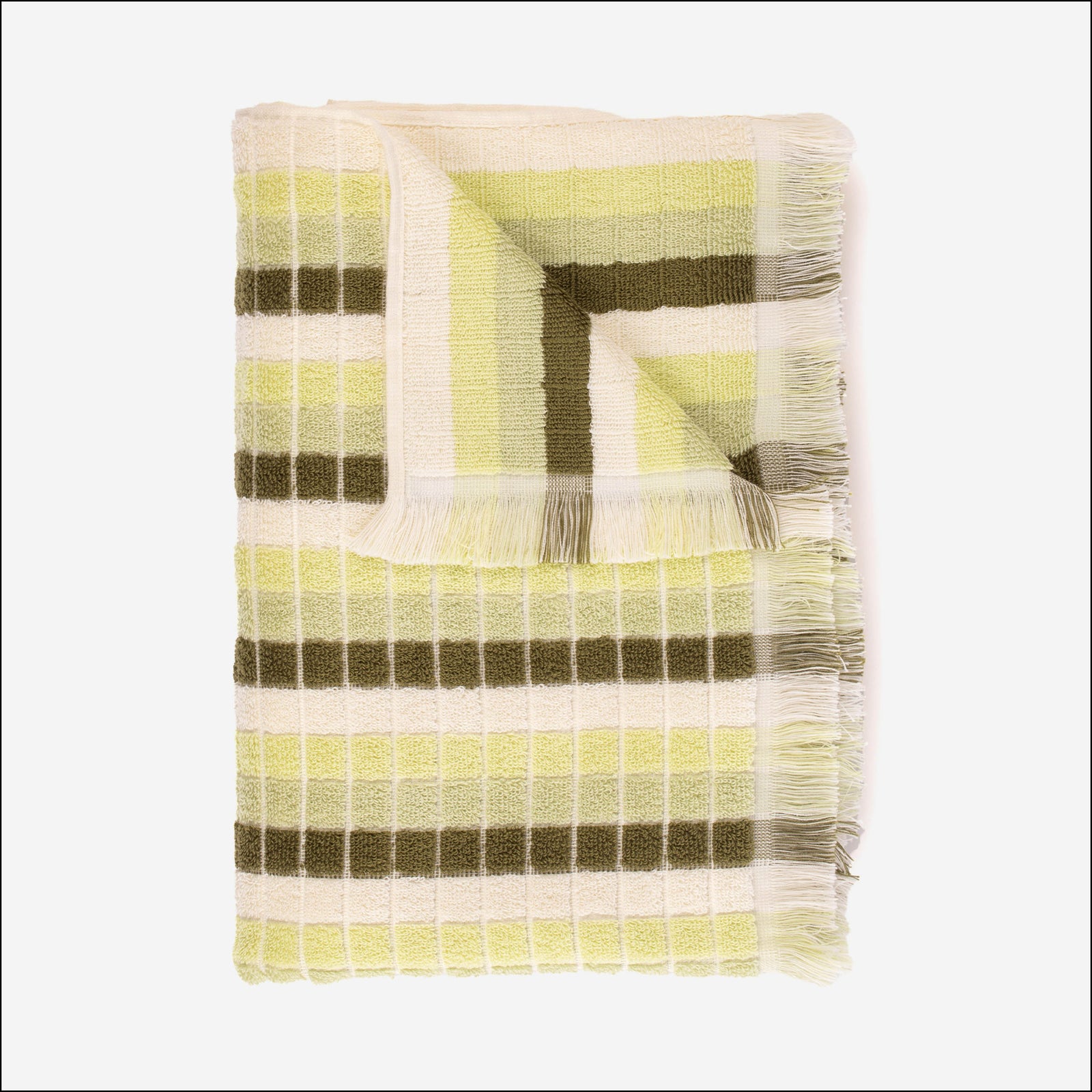Womens Horizon Towel Olive - Image 1