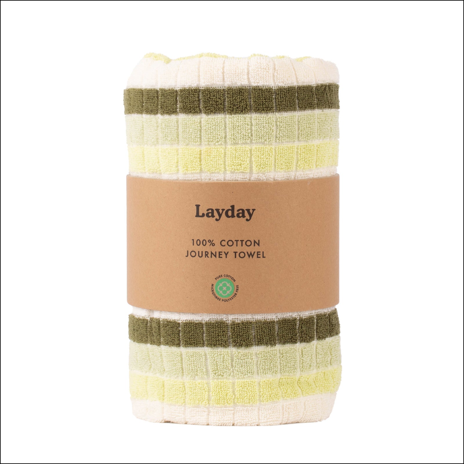 Womens Horizon Towel Olive - Image 3