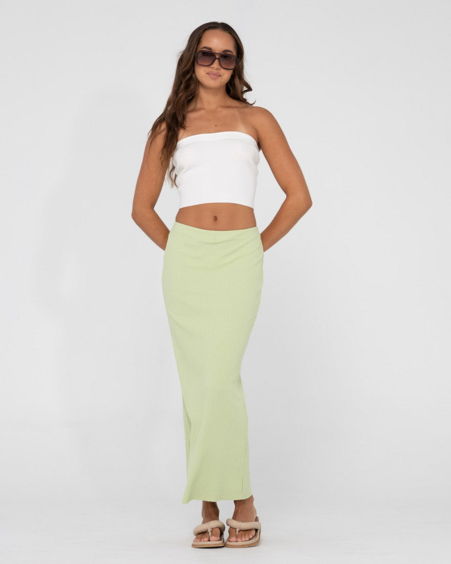 Amelia Strapless Knit Crop Top