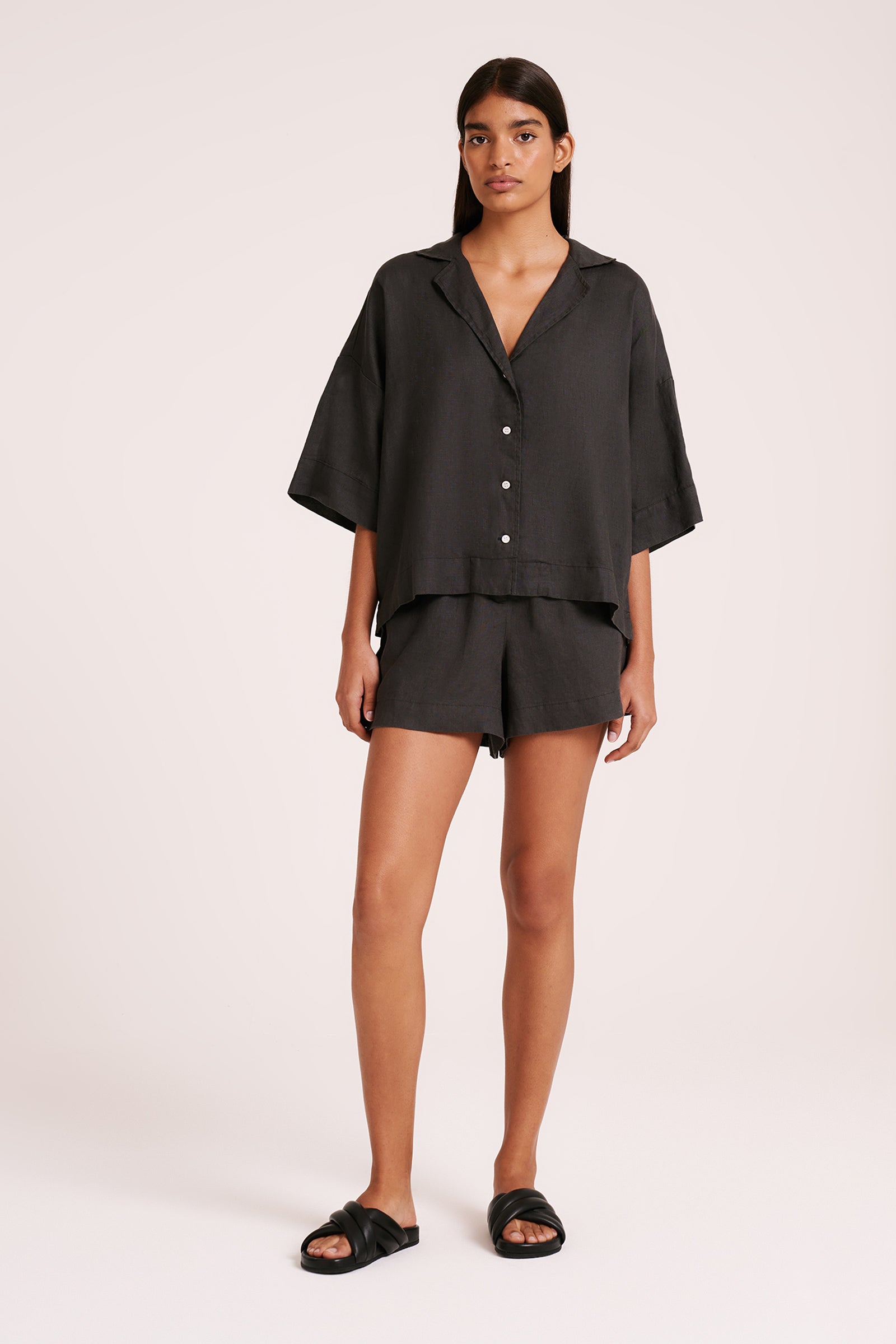 Lounge Linen Short