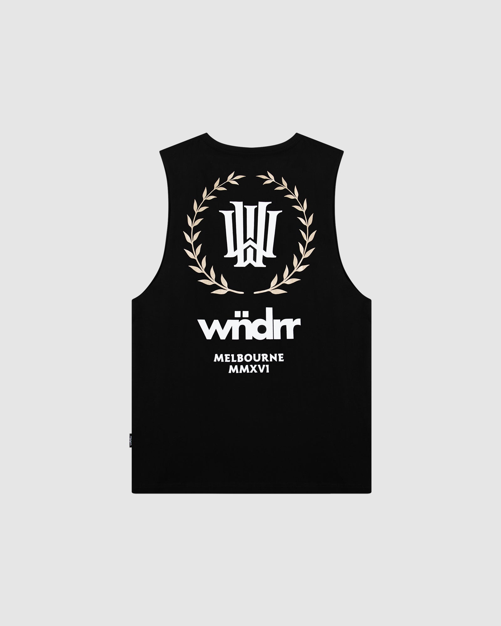 Emperor Muscle Top - Black