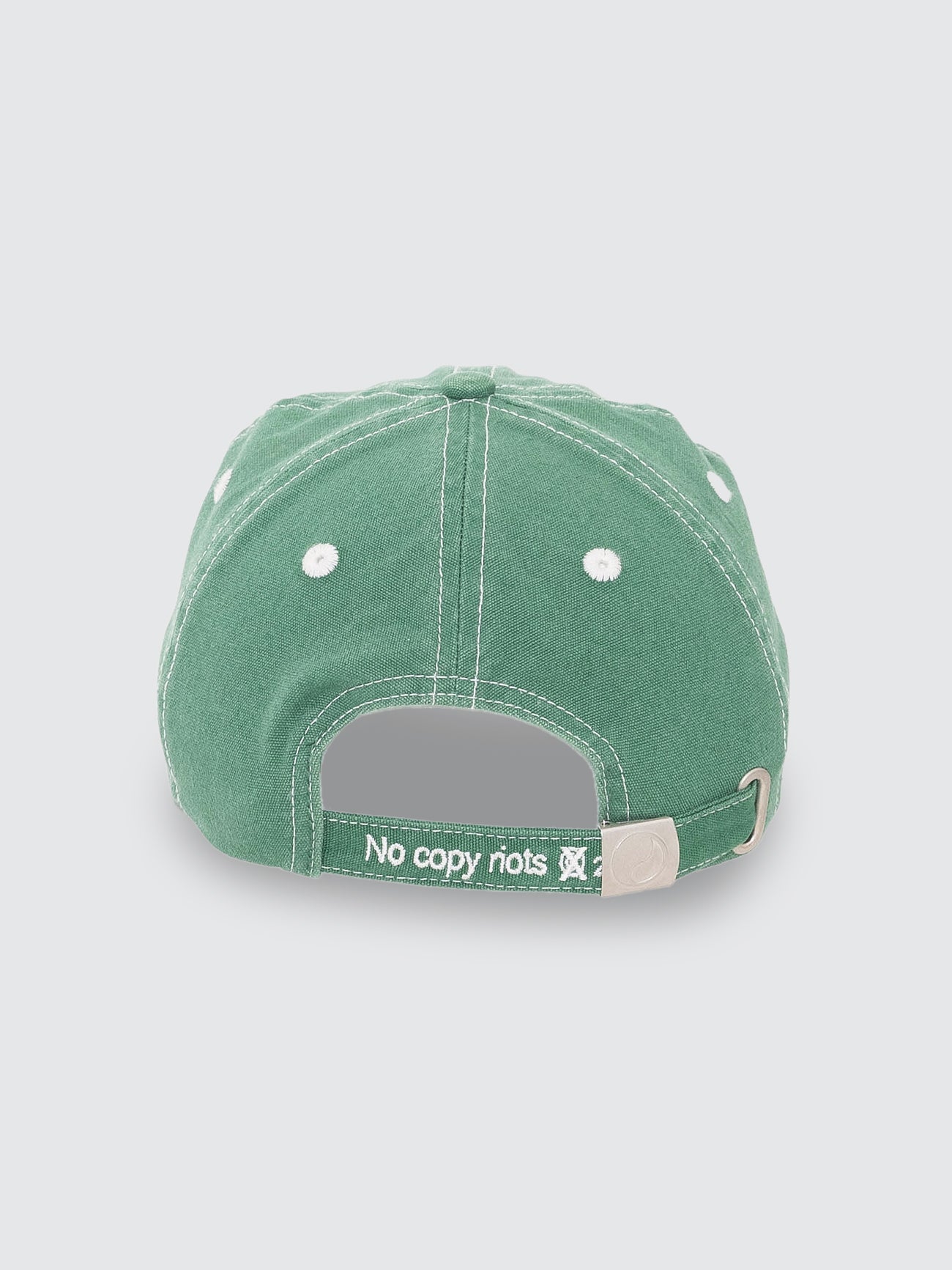 Sonic 6 Panel Canvas Hat Eden Green - Image 3