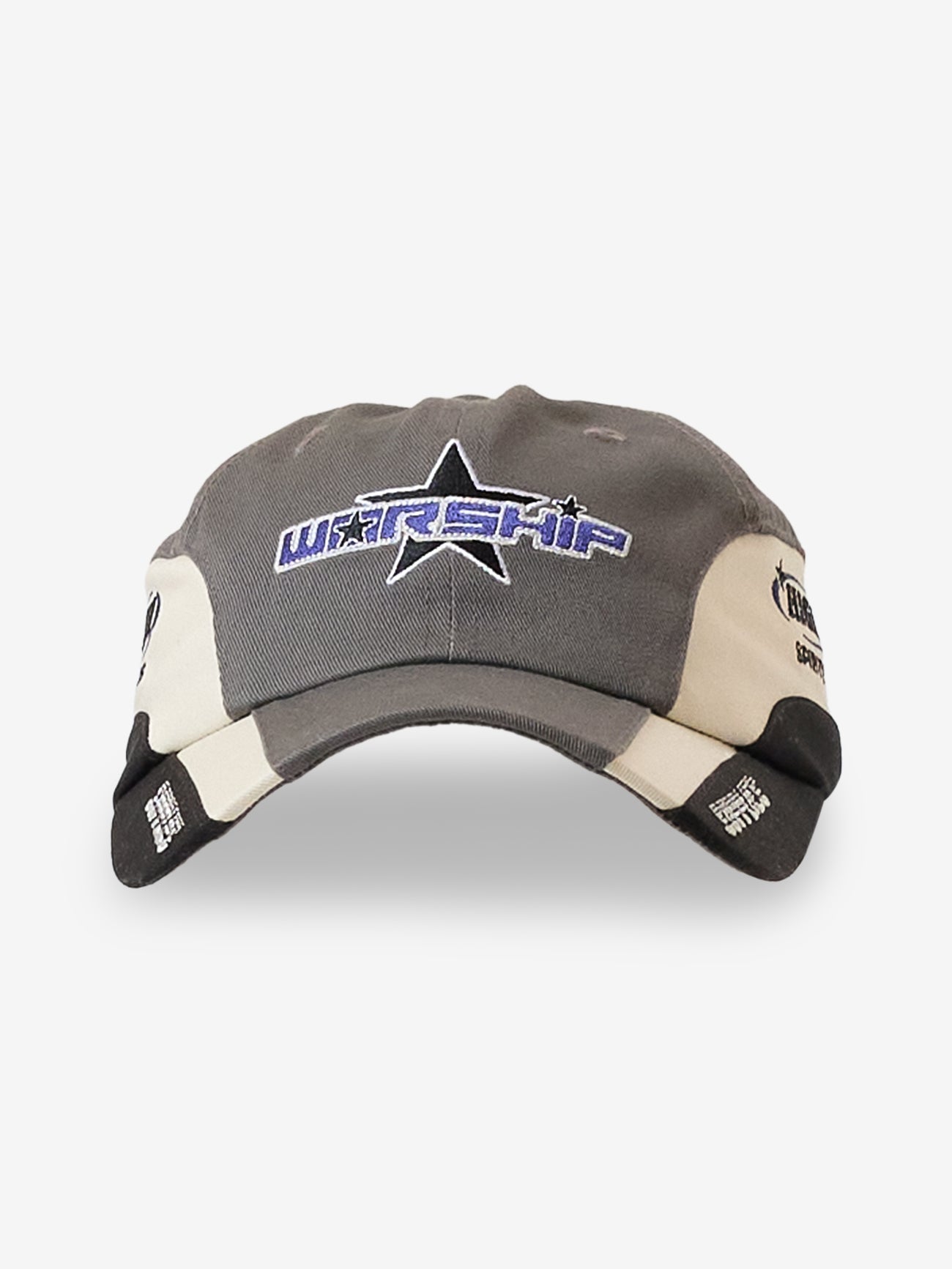 Shooter Panel Hat - Steel Grey