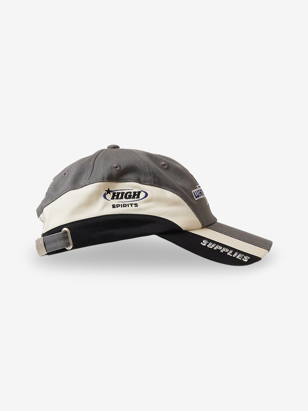 Shooter Panel Hat - Steel Grey