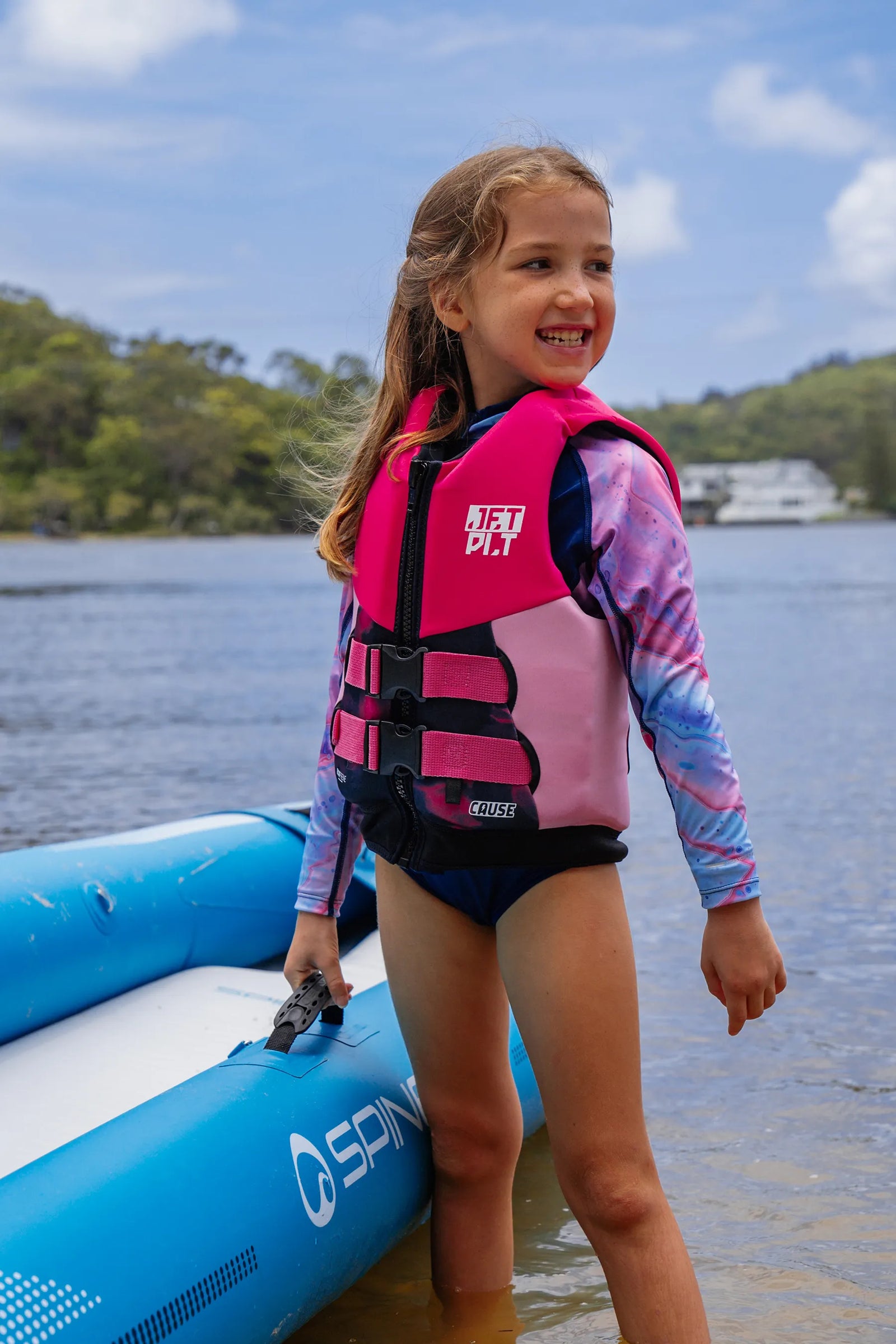 Kids The Cause Kids Life Jacket Pink - Image 2