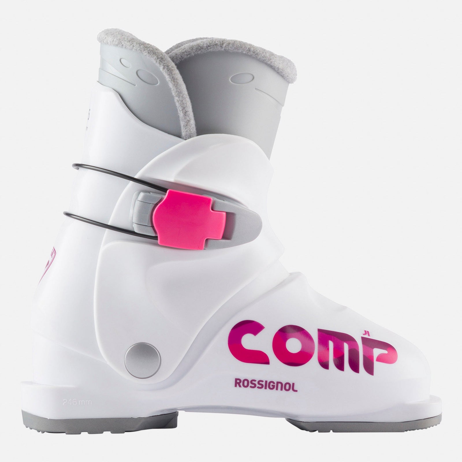 Kids Comp Junior 1 Ski Boots White - Image 3