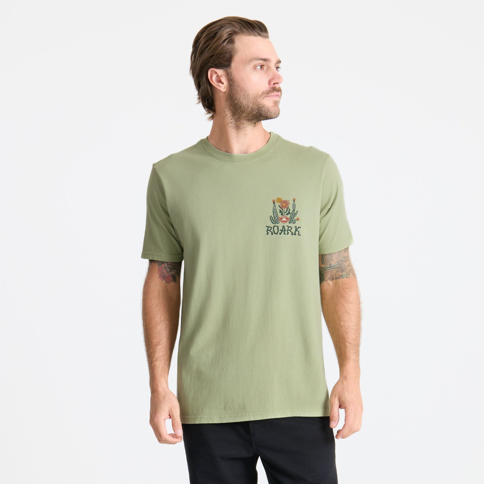 Cactus Garden Premium Tee Seafoam - Image 4