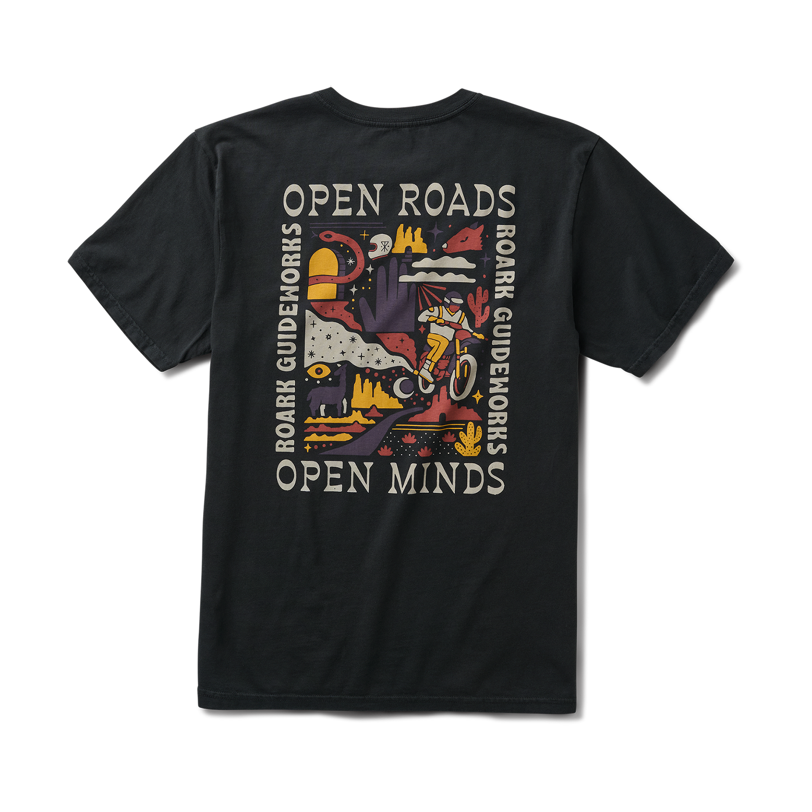 Atacame Guideworks Premium Tee Black - Image 1