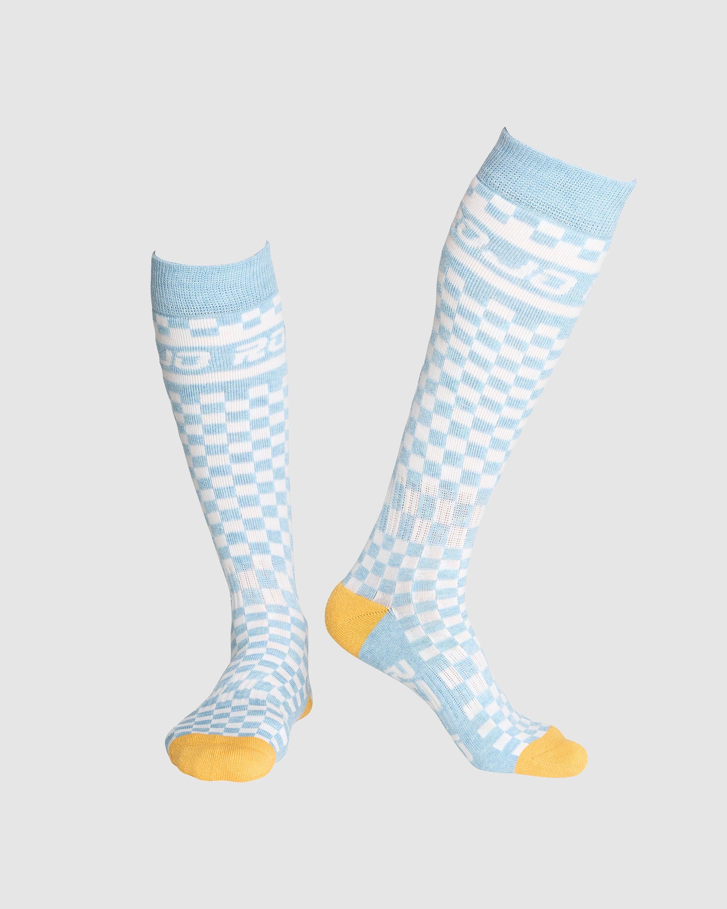 Womens Checker Snow Socks
