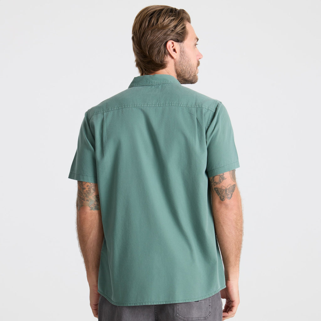 Made To Fade Short Sleeve Button Up Shirt