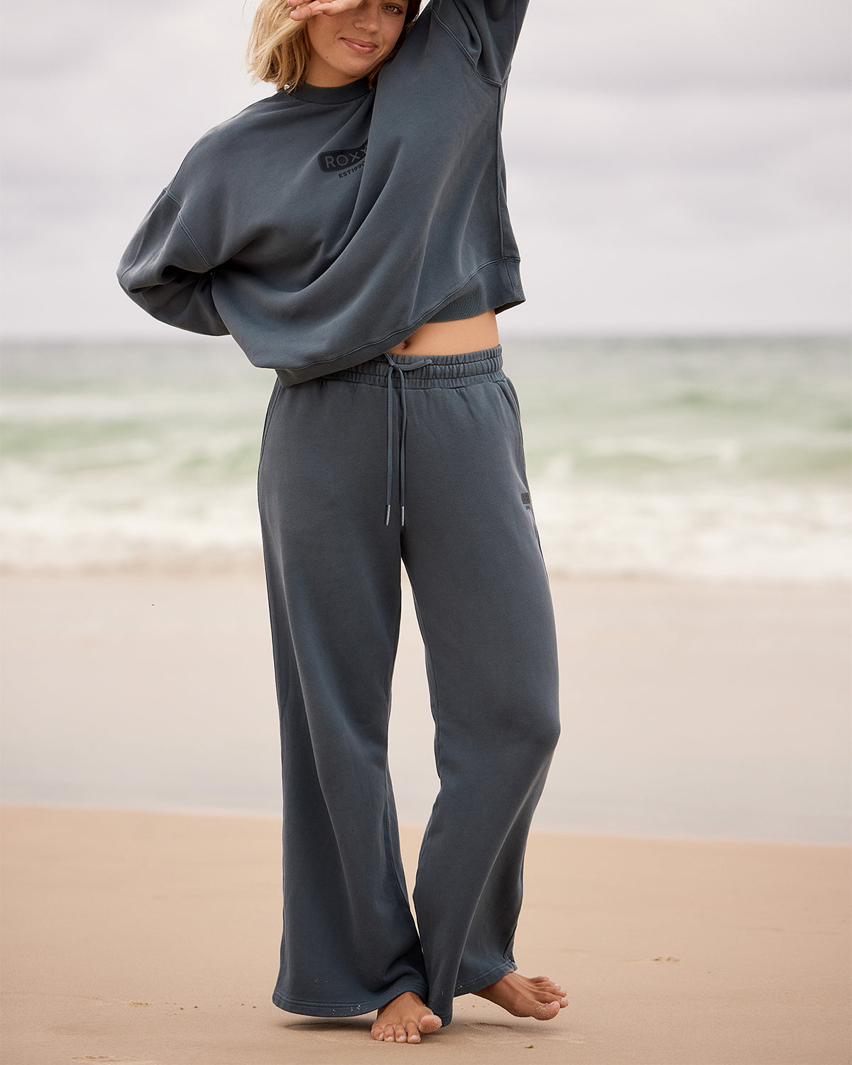Womens Heading Out Casual Pant Dark Slate - Image 1