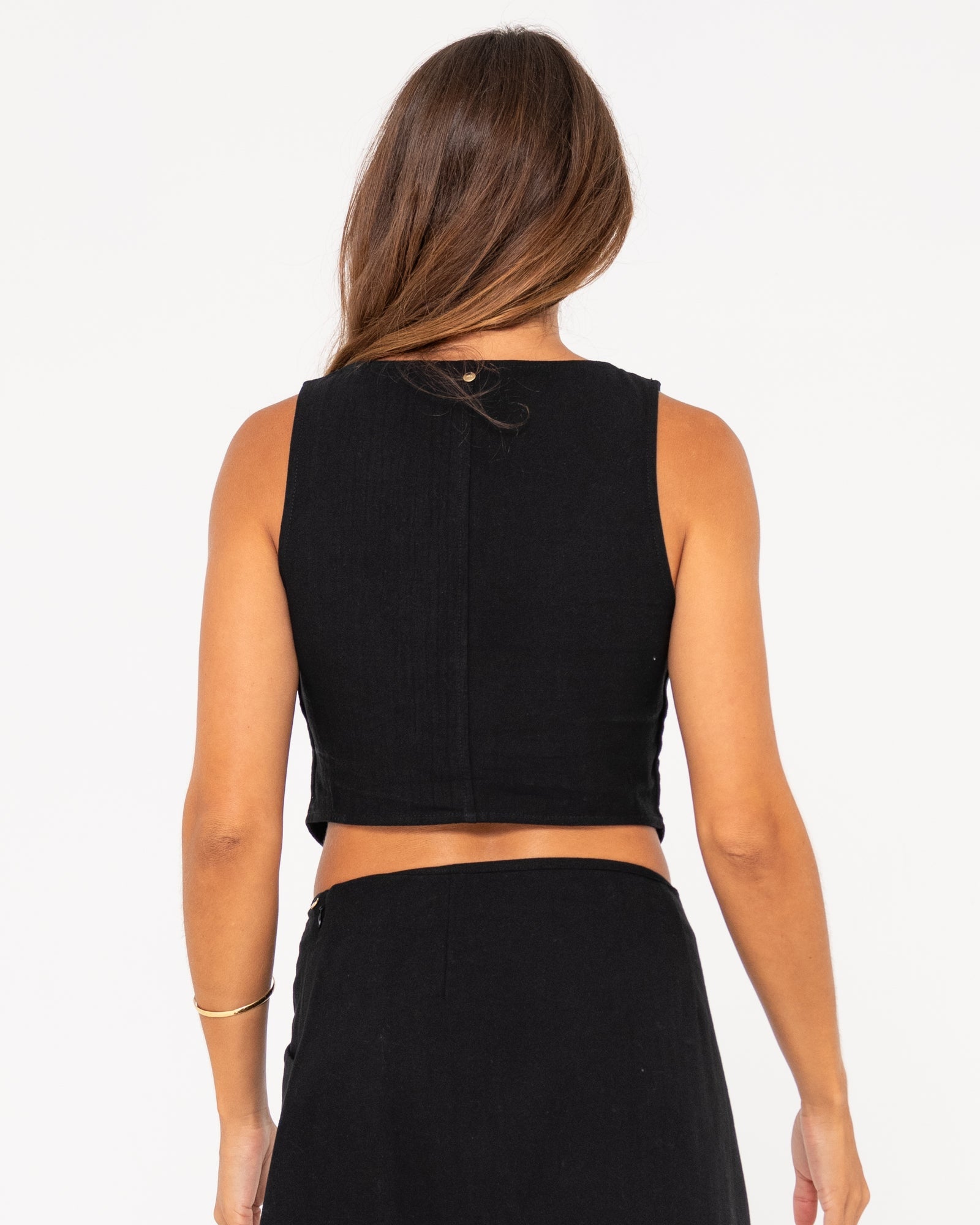 Sicily Cropped Vest
