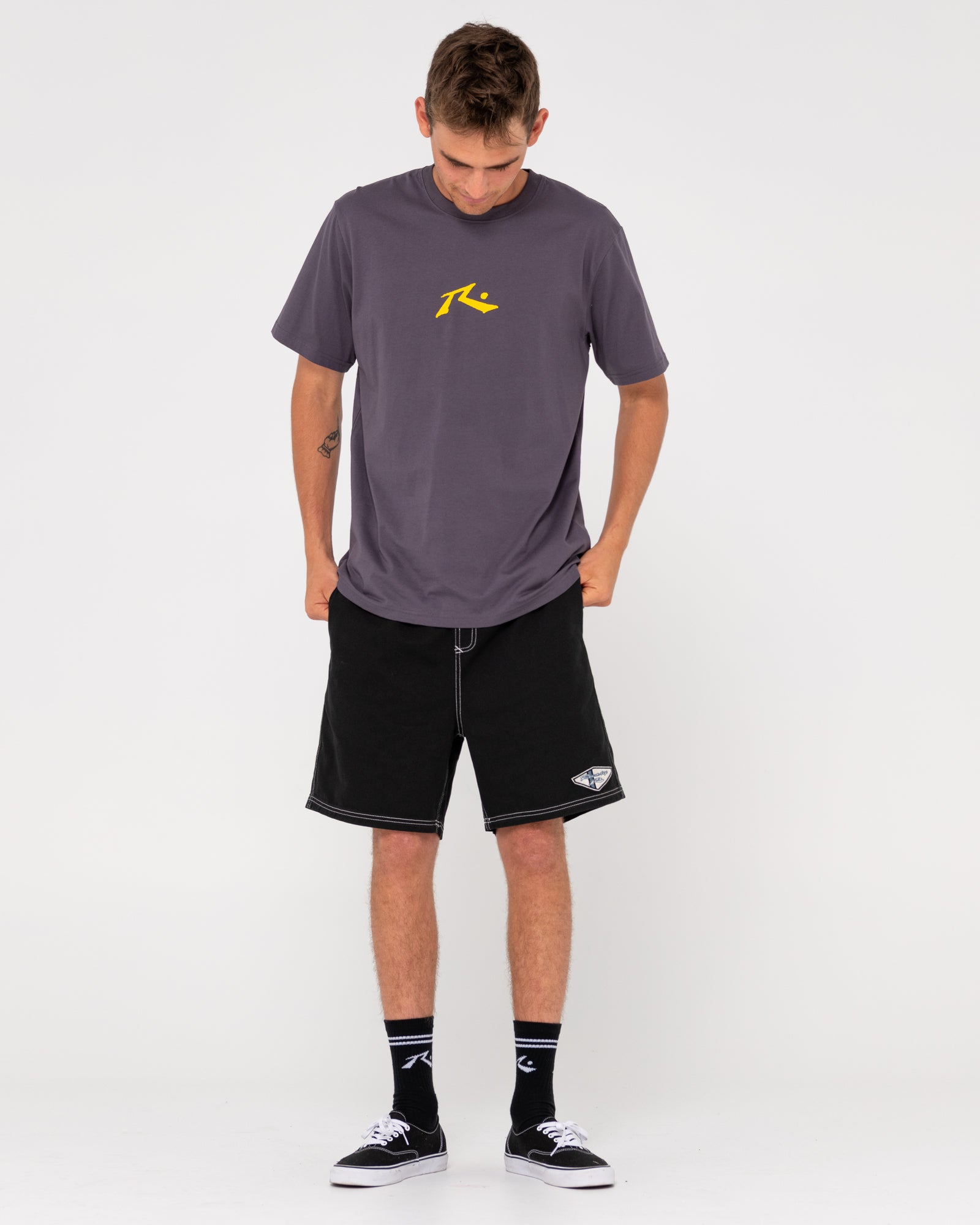 Manila Folder Heritage Elastic Waist Short