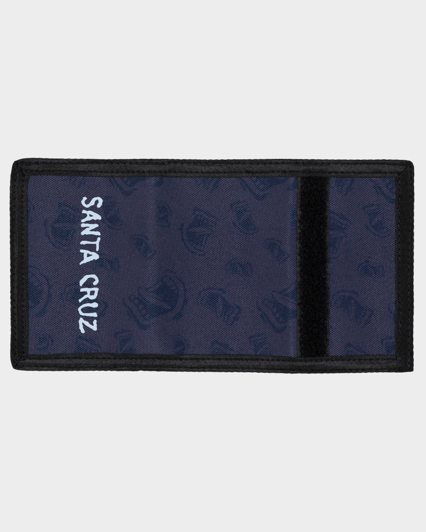 Mens Screaming Mouth Velcro Wallet Dark Blue - Image 5