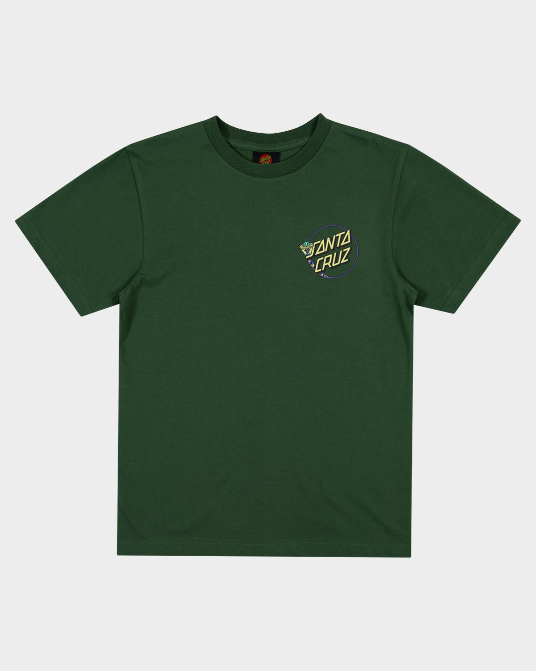 Kids Winkowski Dope Planet 2 Dot T Shirt Dark Green - Image 1
