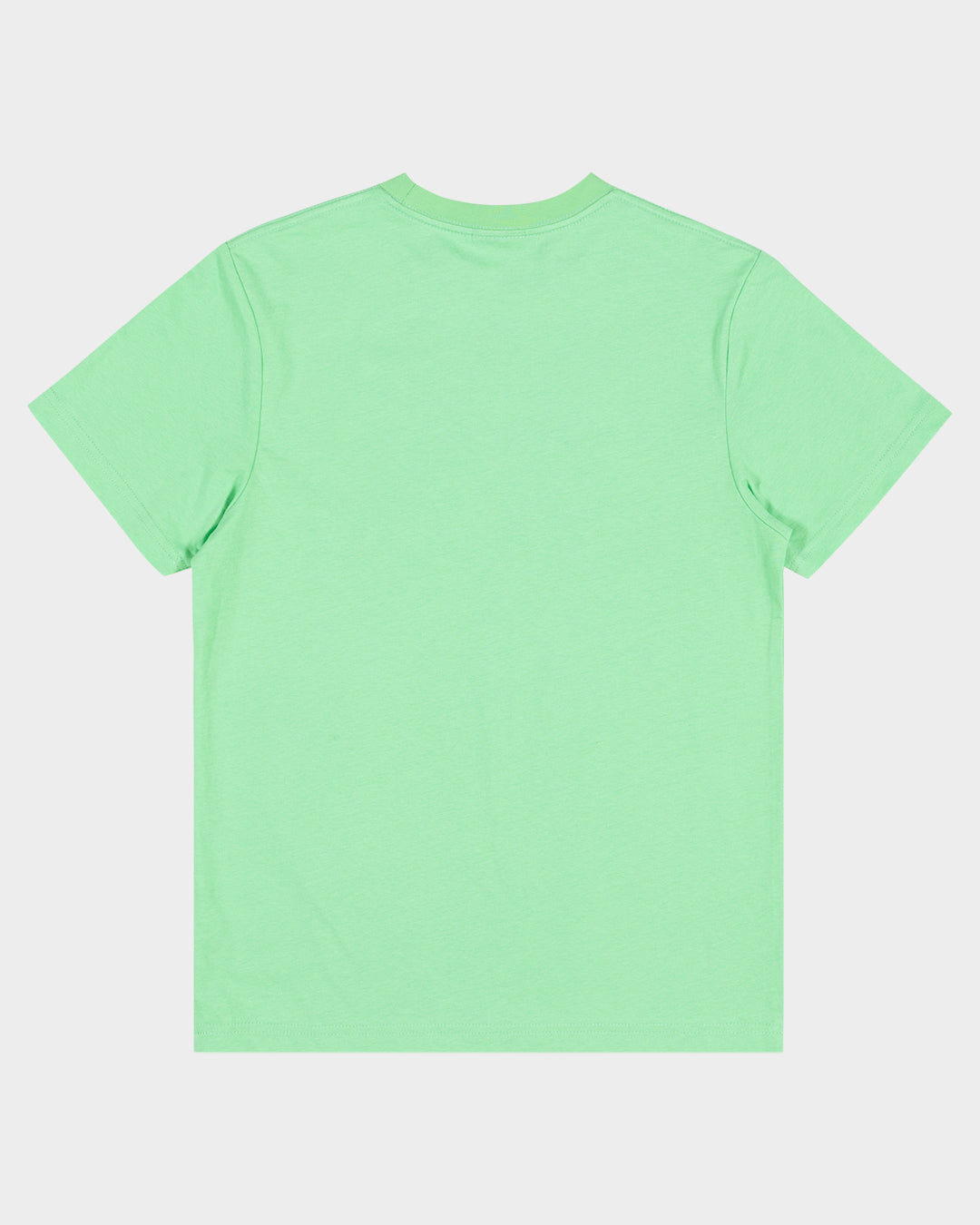 Kids Multi Split Strip T Shirt Light Green - Image 2