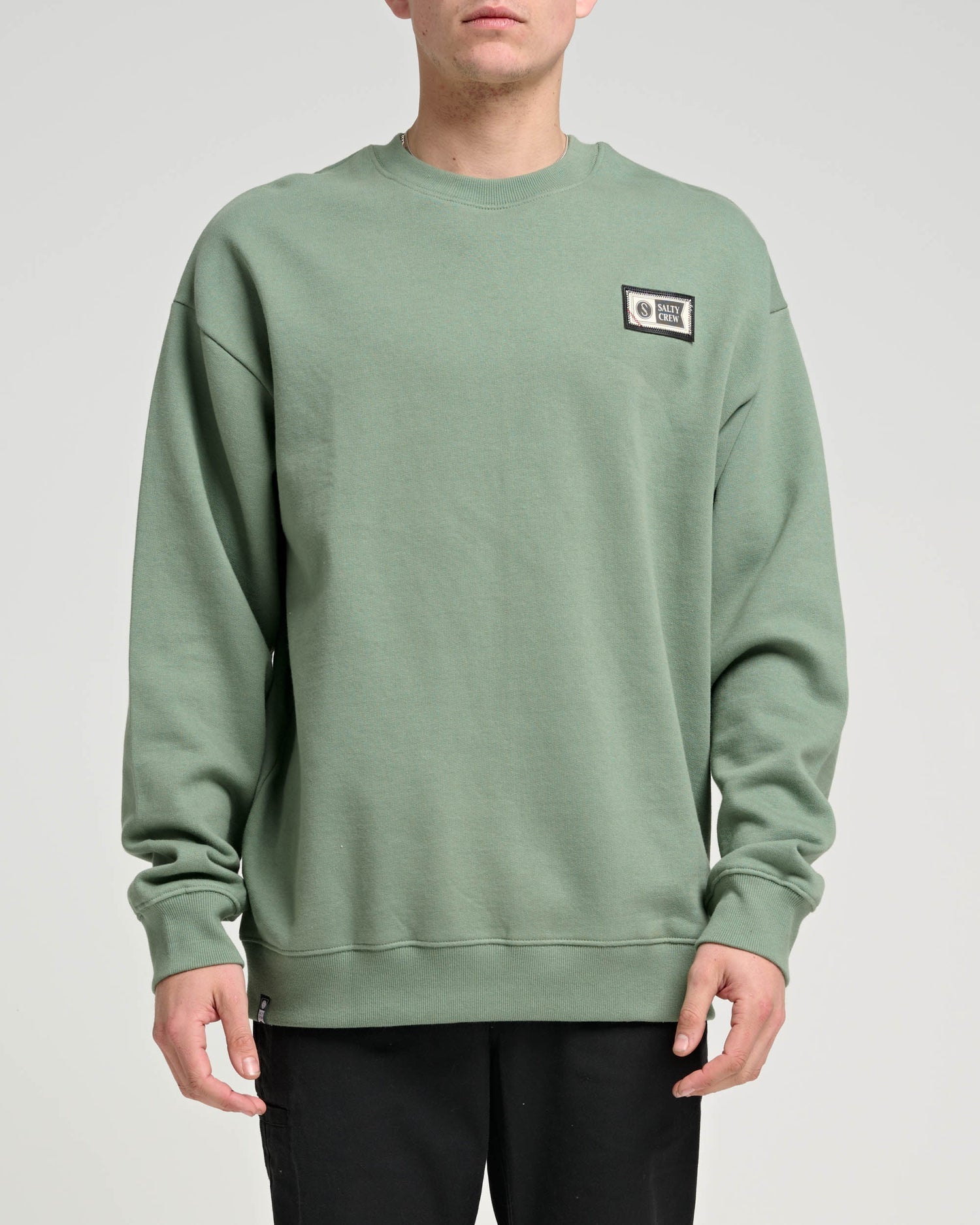 Topstitch Fleece Crew