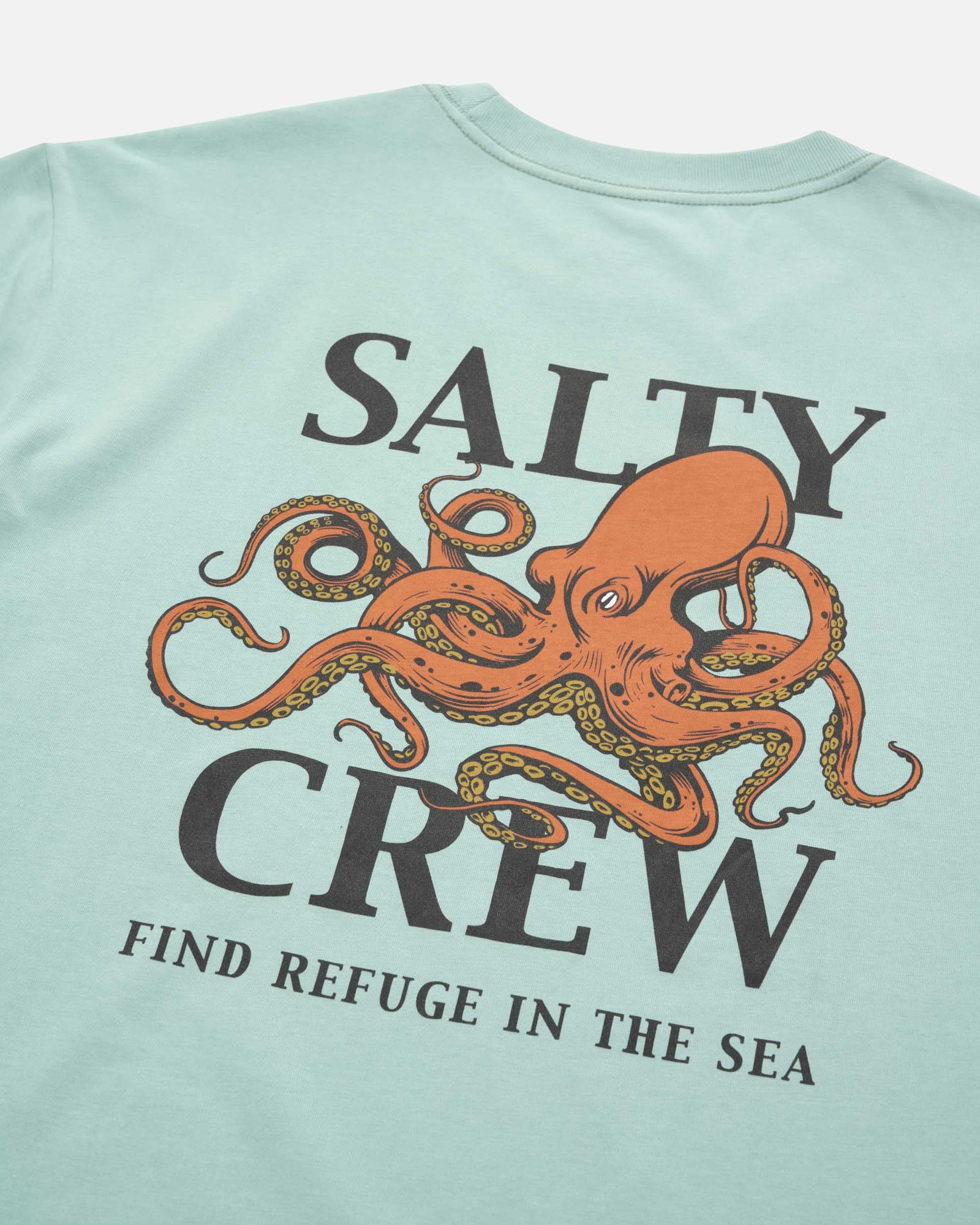 Mens Ink Sling Classic T Shirt Mackeral - Image 3